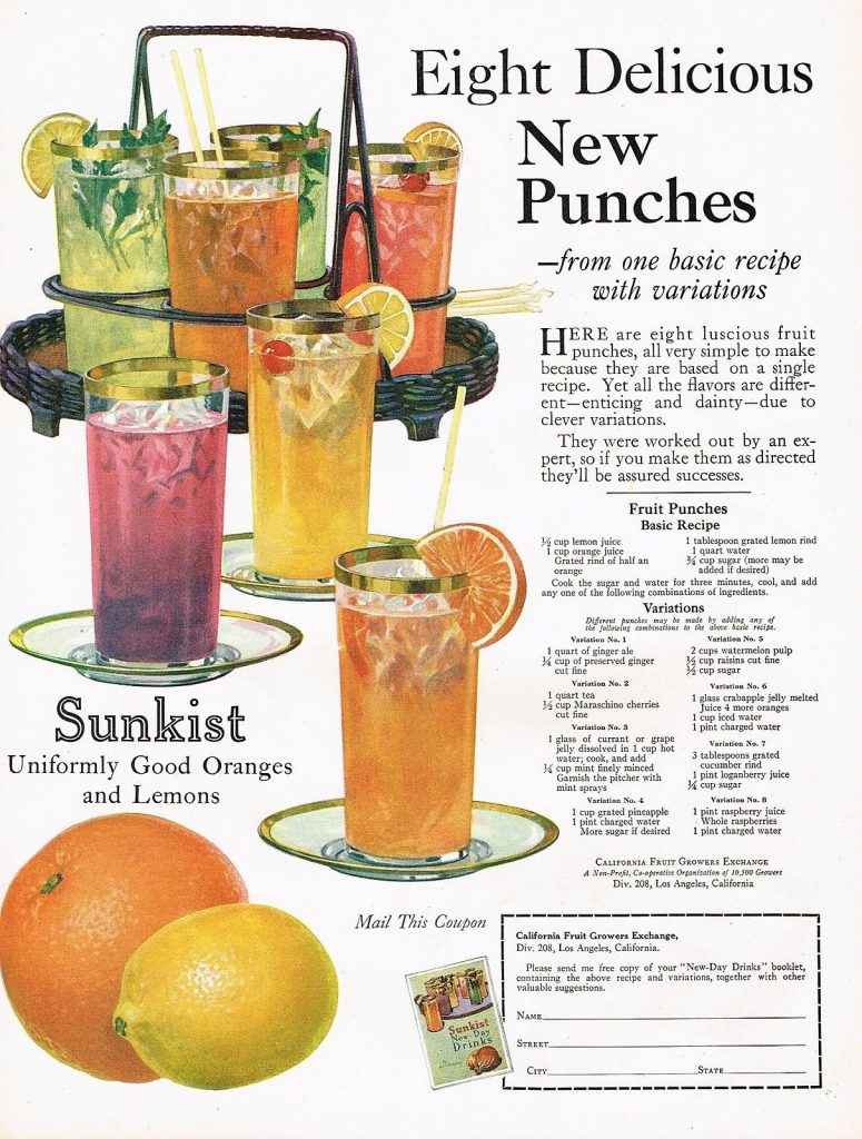 8 Delicious Punches-Vintage Punch Recipes