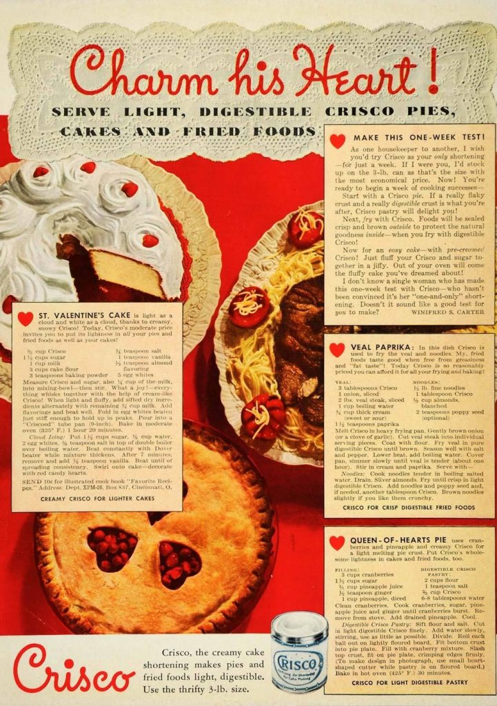 Valentine's Day Pie and Cake