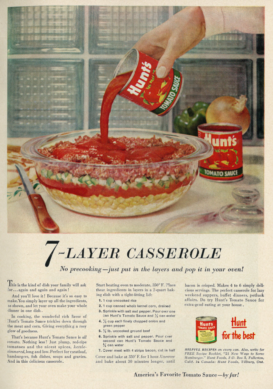 7-Layer Casserole Recipe