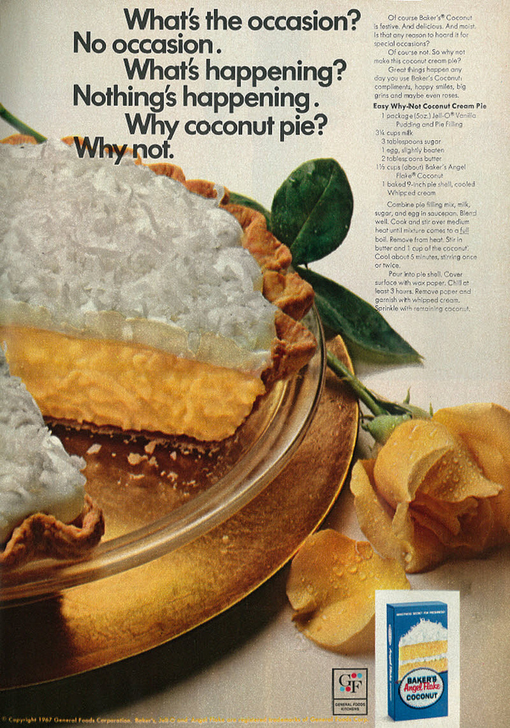 Old fashioned coconut cream pie recipe