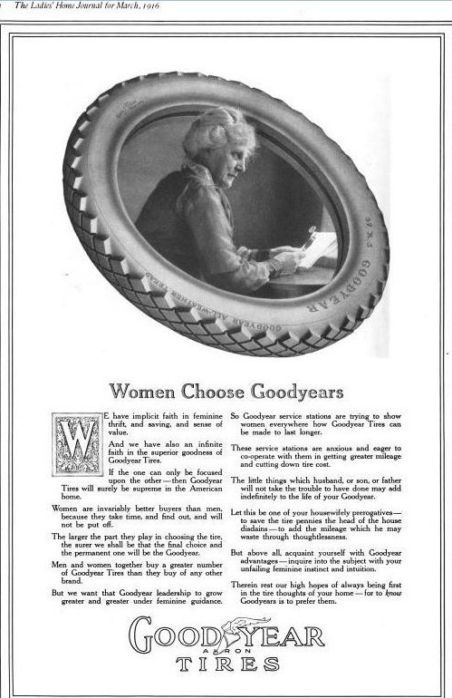 women choose goodyears
