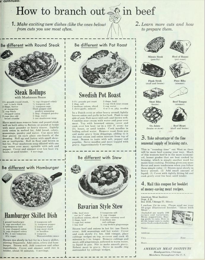 old fashioned beef recipes