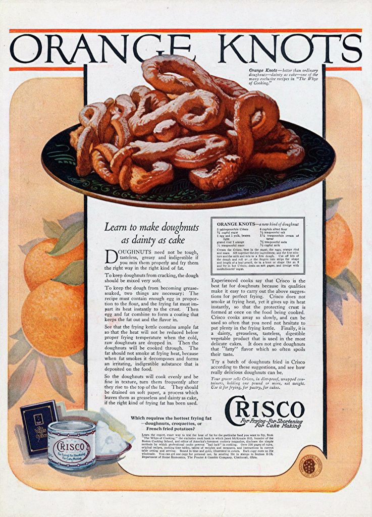 orange knots doughnut recipe