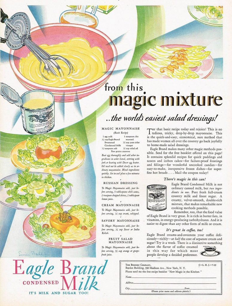 magic mayonnaise: makes 4 recipes