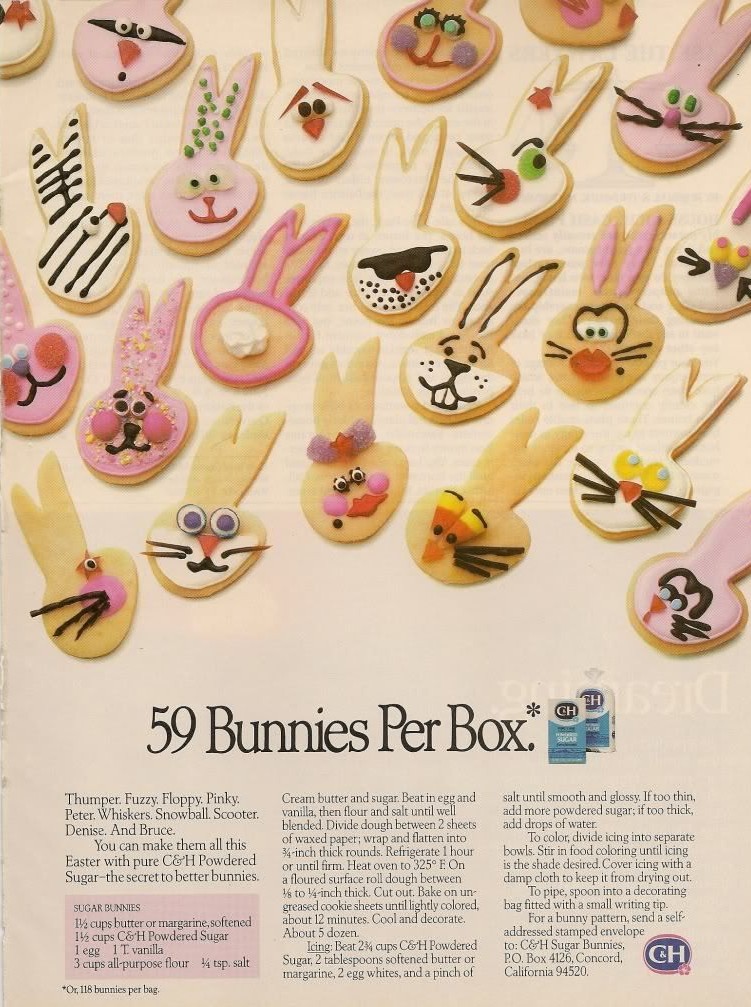 sugar bunnies cookies