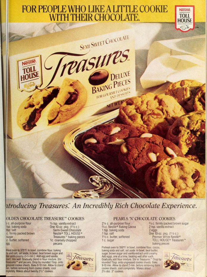 Golden Chocolate Treasure Cookies