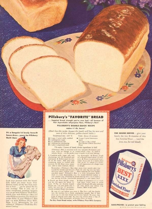 Pillsbury's double quick bread recipe