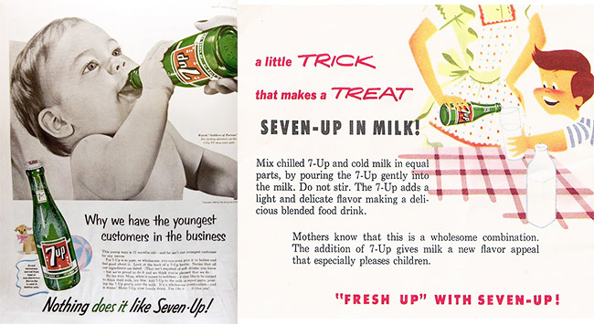 1950s 7-Up ad