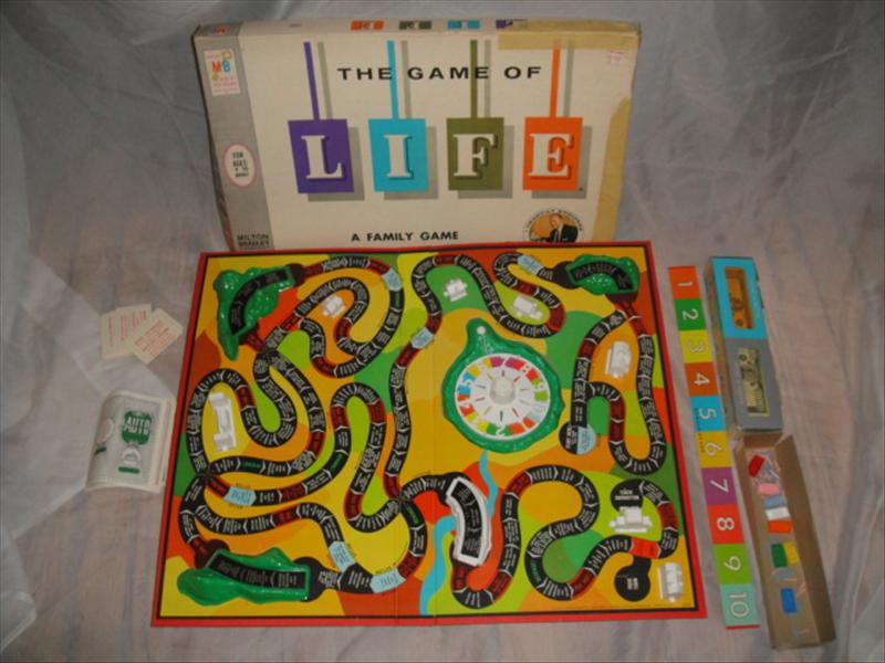 Milton Bradley The Game of Life 