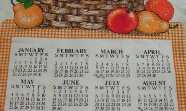 Dish Towel Calendars