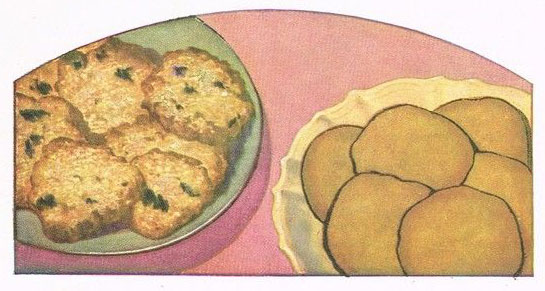 8 Vintage Double Quick Cookies
