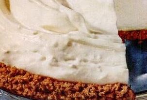 No Bake Whipped Angel Food Pie